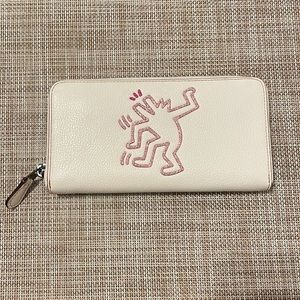 Keith Haring x Coach Clutch Wallet